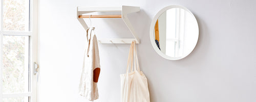 Indoor coat racks