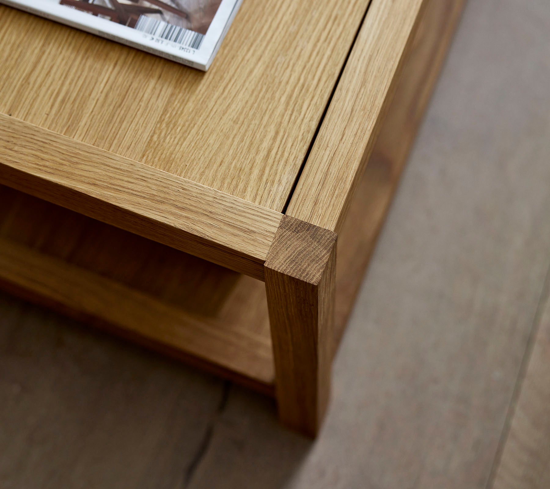 Scale coffee table, large, Oak