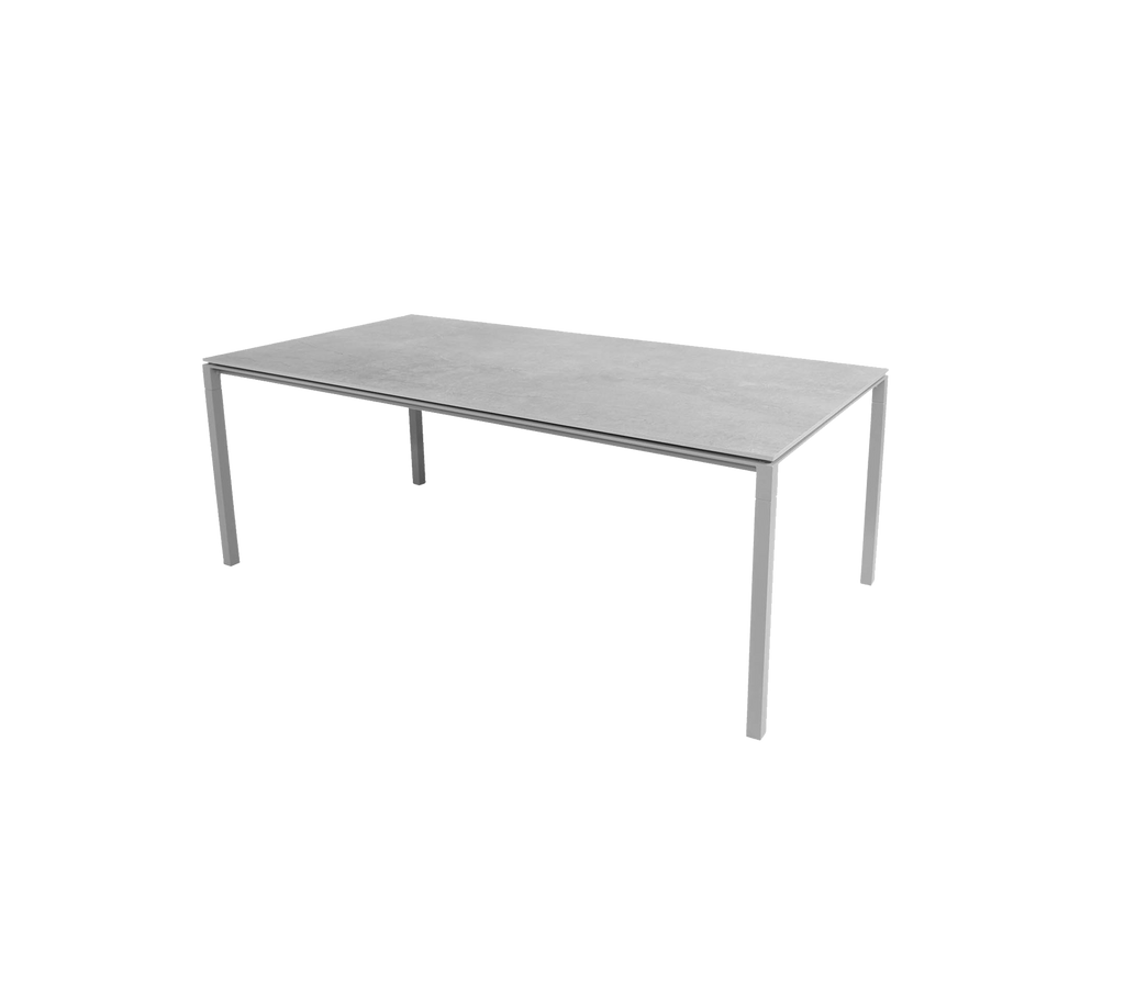 Pure dining table, 200x100 cm