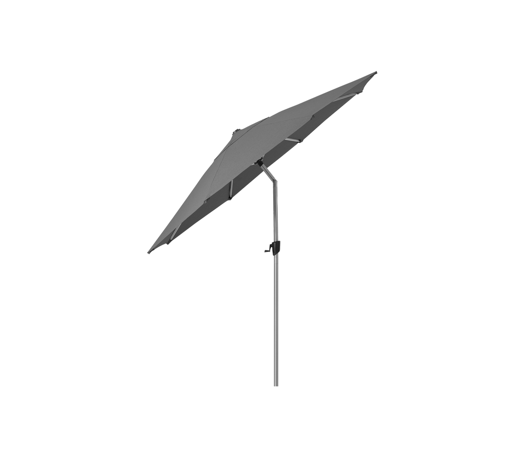 Sunshade parasol w/tilt, dia. 3 m