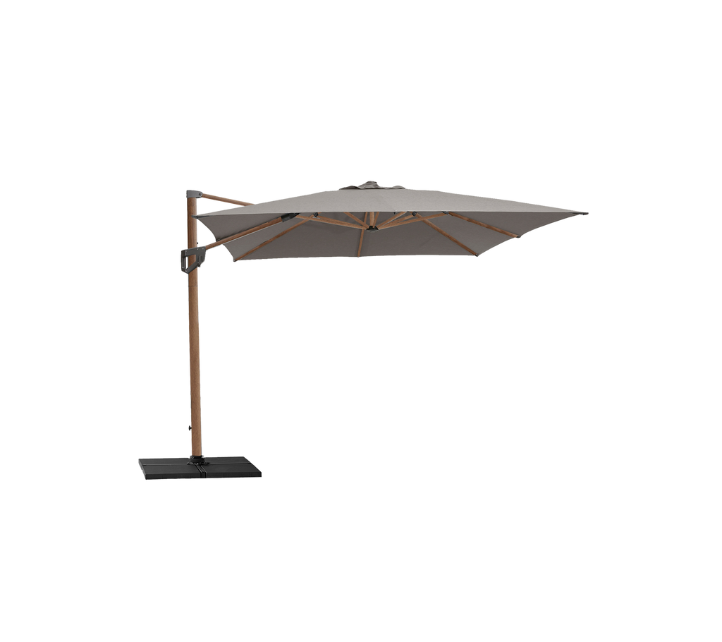 Hyde luxe tilt parasol, 3x3 m