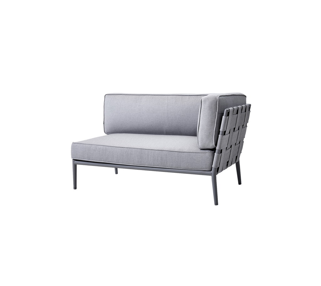 Conic 2-seater sofa, left module