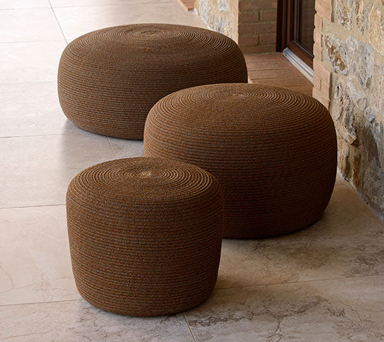 Circle footstool large