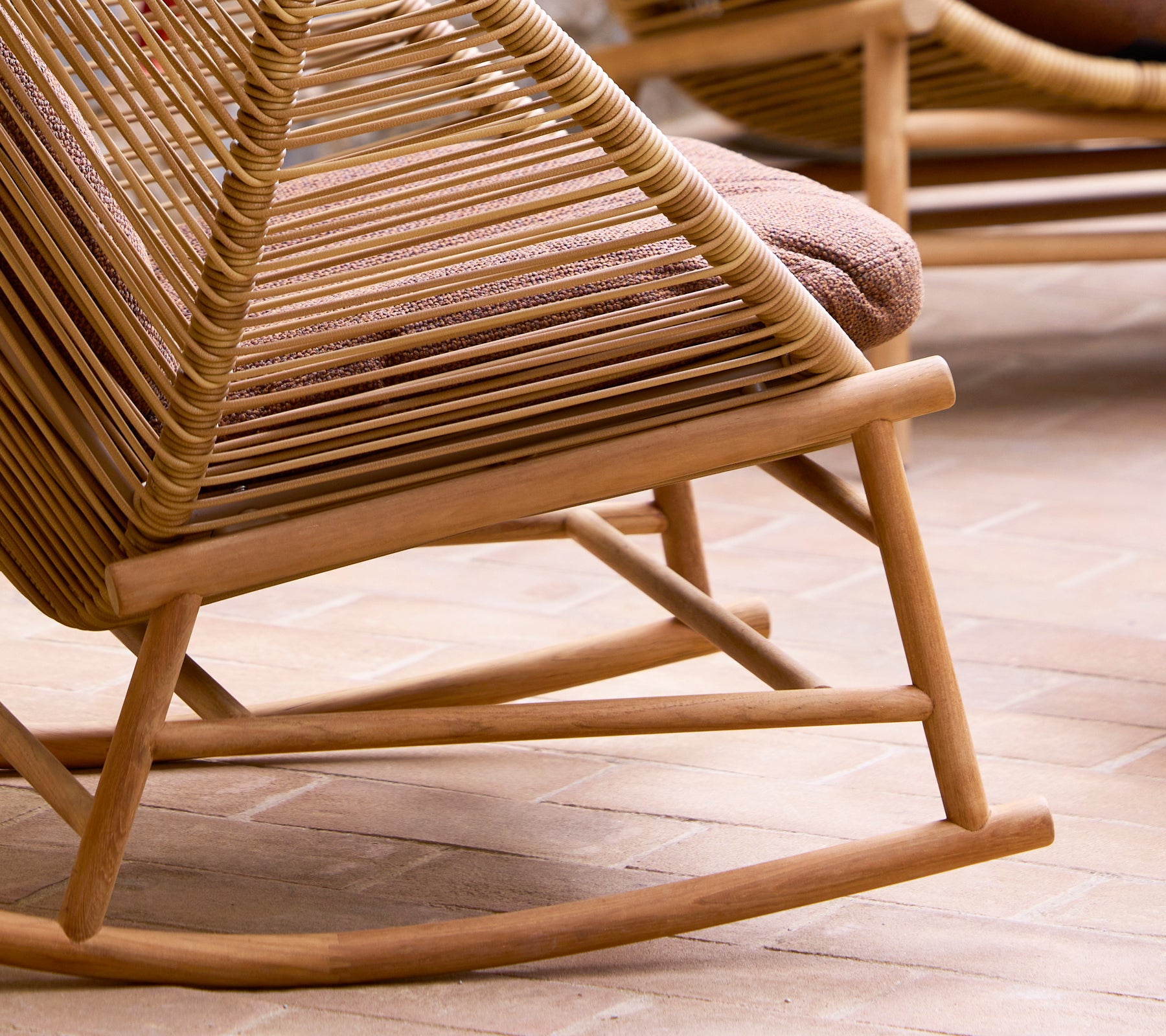 Cane-line Hive rocking chair - Exclusive Danish design furniture – Cane ...