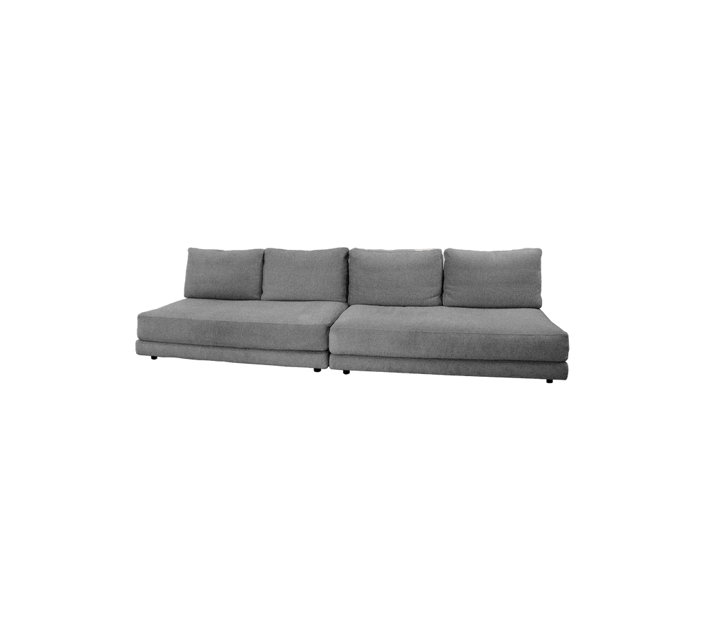 Scale 2 x 2-seater sofa module